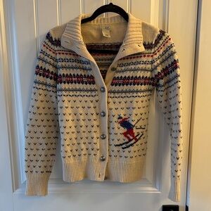 Vintage L.L. Bean Nordic Cardigan